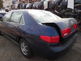 2005 HONDA ACCORD LX NAVY BLUE 4DR 2.4L AT A17672